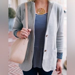 J.Crew Factory Knit Sweater Blazer